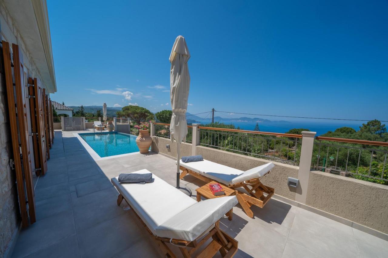 Pitharia Luxury Villa With Amazing Sea Views Khalikeri Luaran gambar